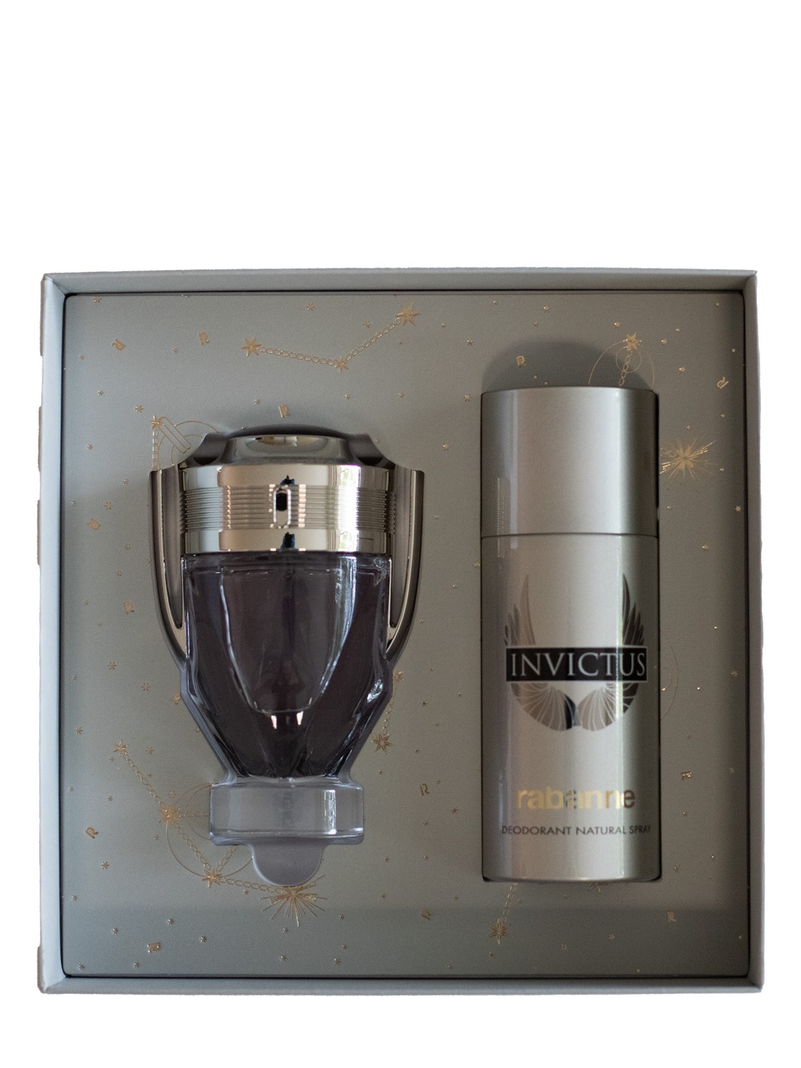 Paco Rabanne Invictus Gift Set Eau De Toilette 100ml + Deo Spray 150ml – foto 3