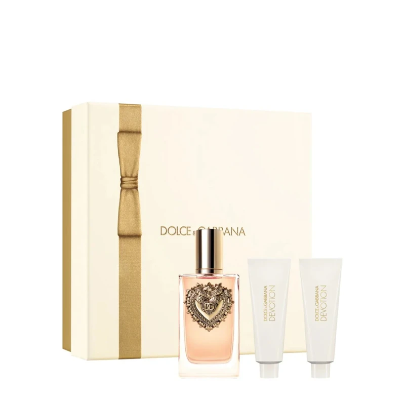 Dolce & Gabbana Devotion Set Regalo Eau De Parfum 100ml + Body Lotion 50ml + Shower Gel 50ml